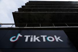 US lawmakers have claimed that TikTok is national security threat [Damian Dovarganes/AP]