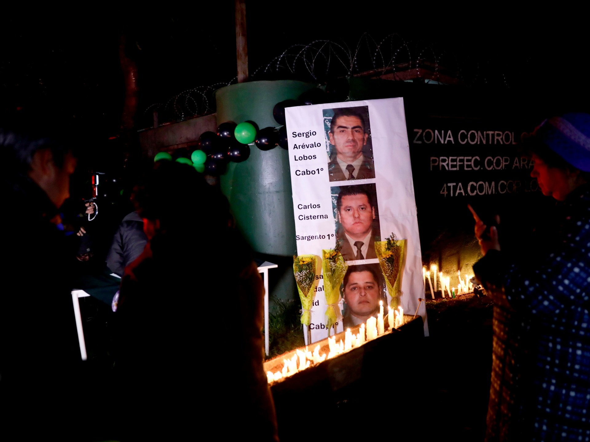 Chile declares national mourning after three police officers killed | Police News