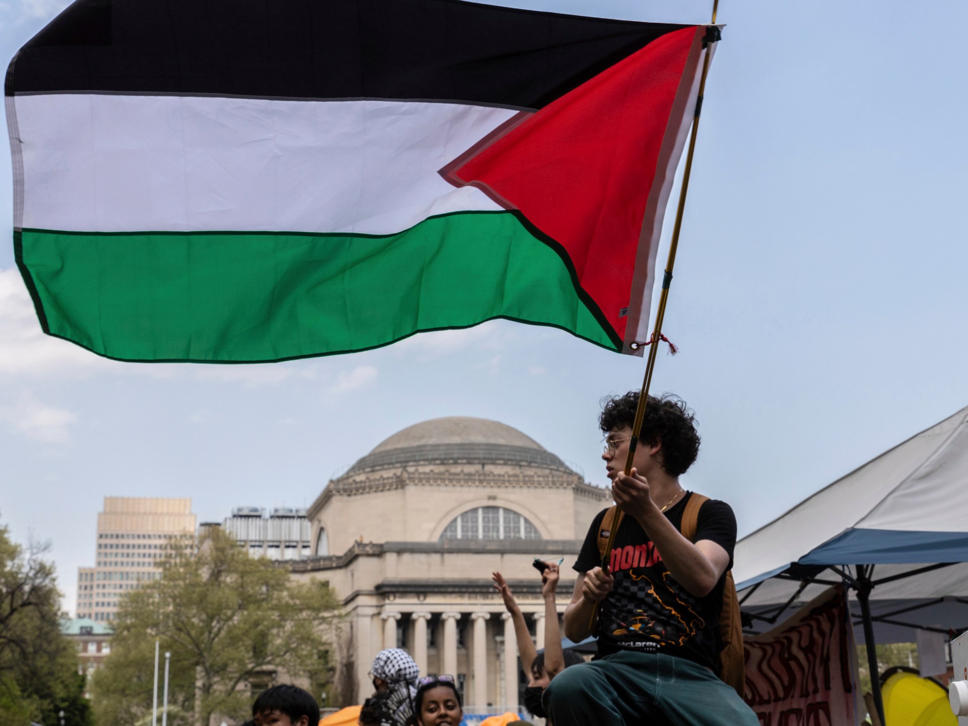 Columbia protesters occupy Hamilton Hall as university standoff escalates | Israel War on Gaza News
