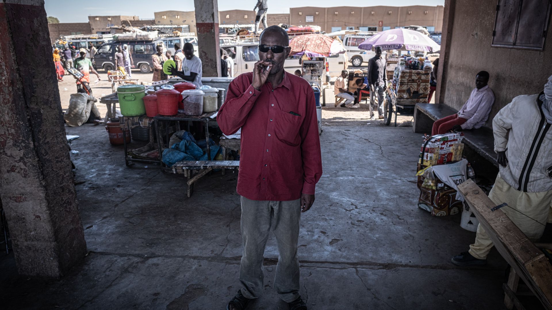 A man in Agadez, Niger