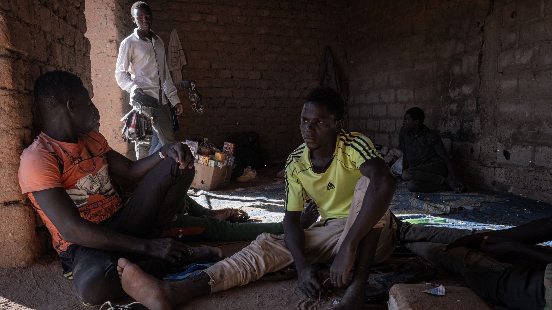 People in Agadez, Niger