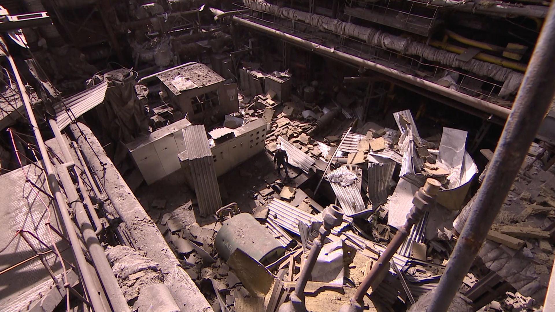 See destruction inside Ukraine power plant after Russian attack | Russia-Ukraine war