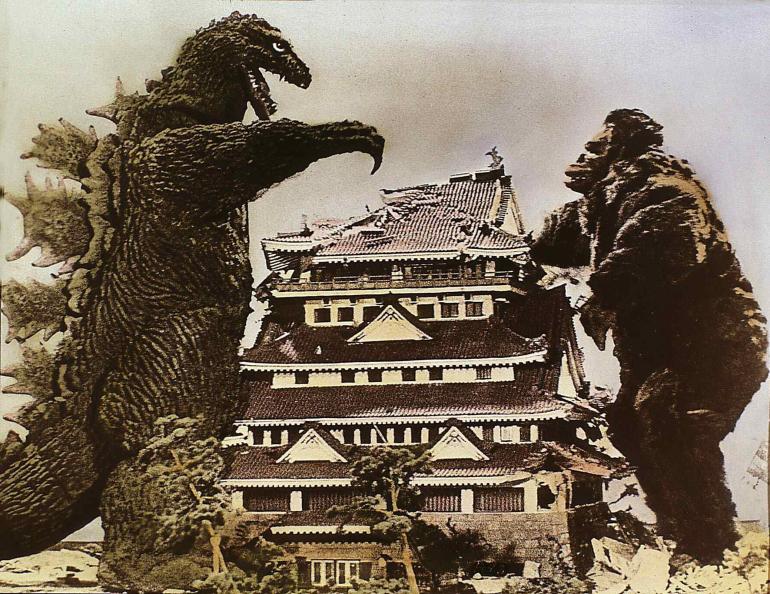 Godzilla and King Kong