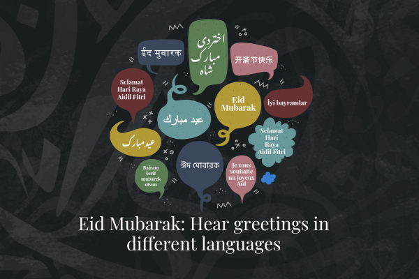 Ид Мубарак: Чуйте поздравления на различни езици