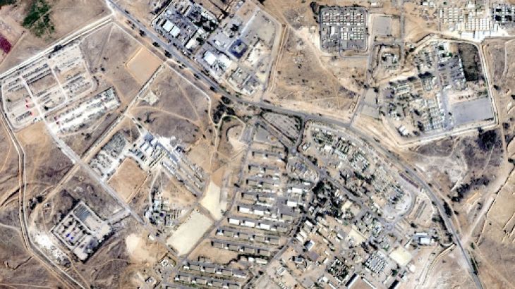 On the eastern part of the southern border of the Gaza Strip, located approximately 29 km from Khan Yunis city and 30 km from Rafah, analysis of satellite imagery shows a high density of military vehicles, with more than 700 military vehicles distributed in several locations within the base.