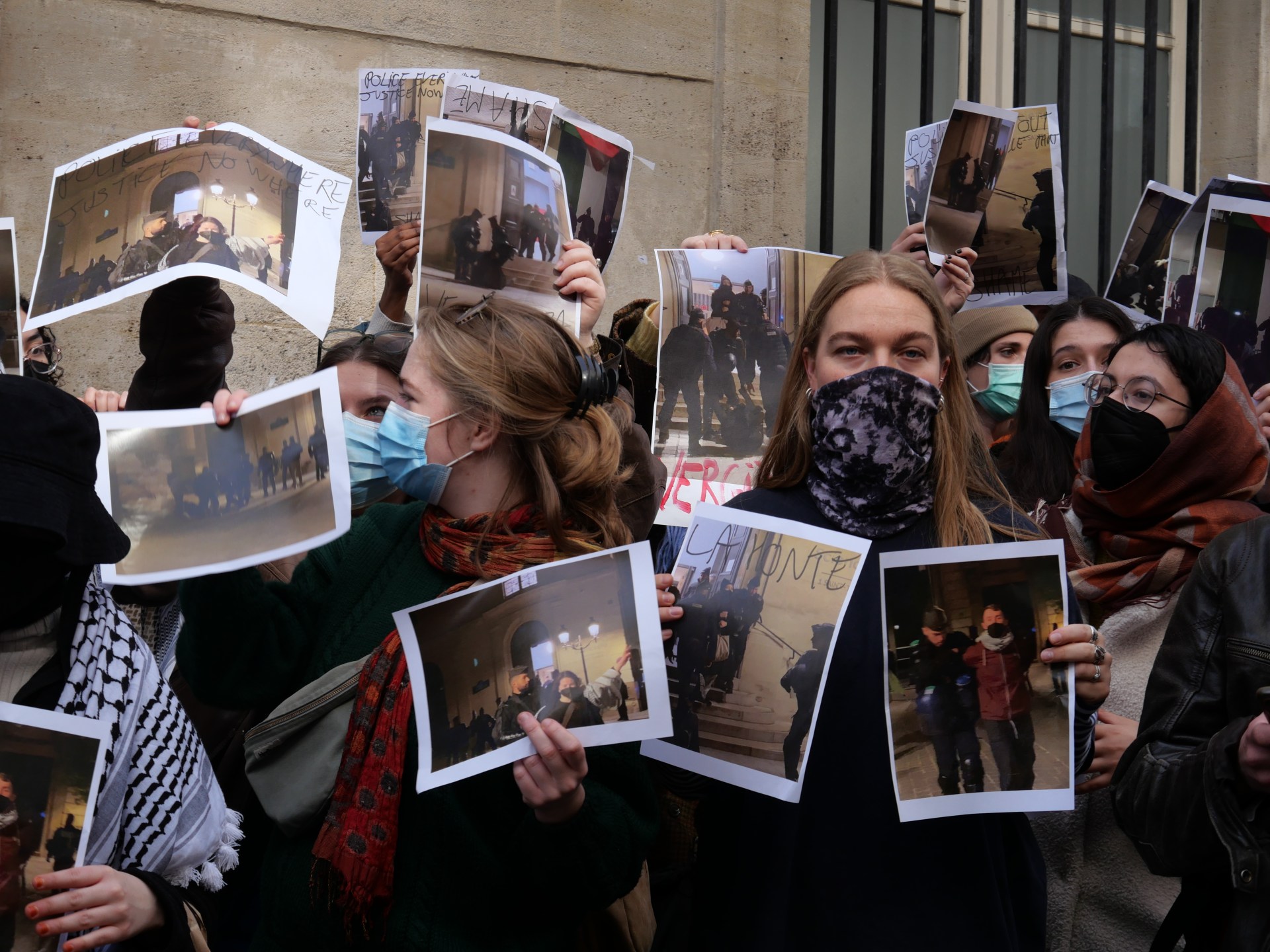 French university students join US-led protests over Israel’s war in Gaza