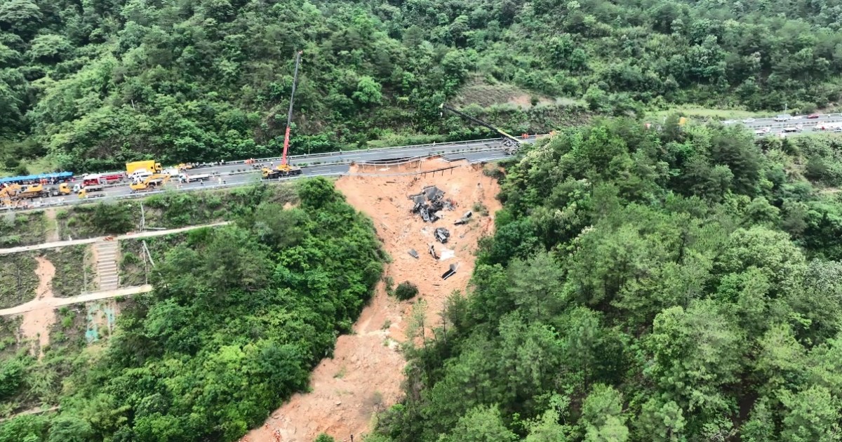 Se eleva a 36 el número de muertos por el derrumbe de una carretera en el sur de China  Noticias