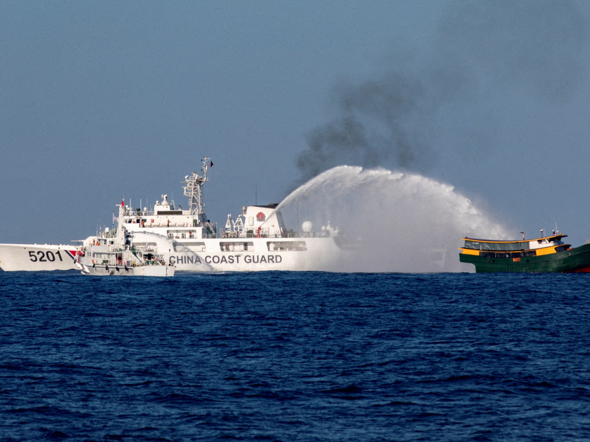 Philippines summons China envoy over water cannon attack in South China Sea