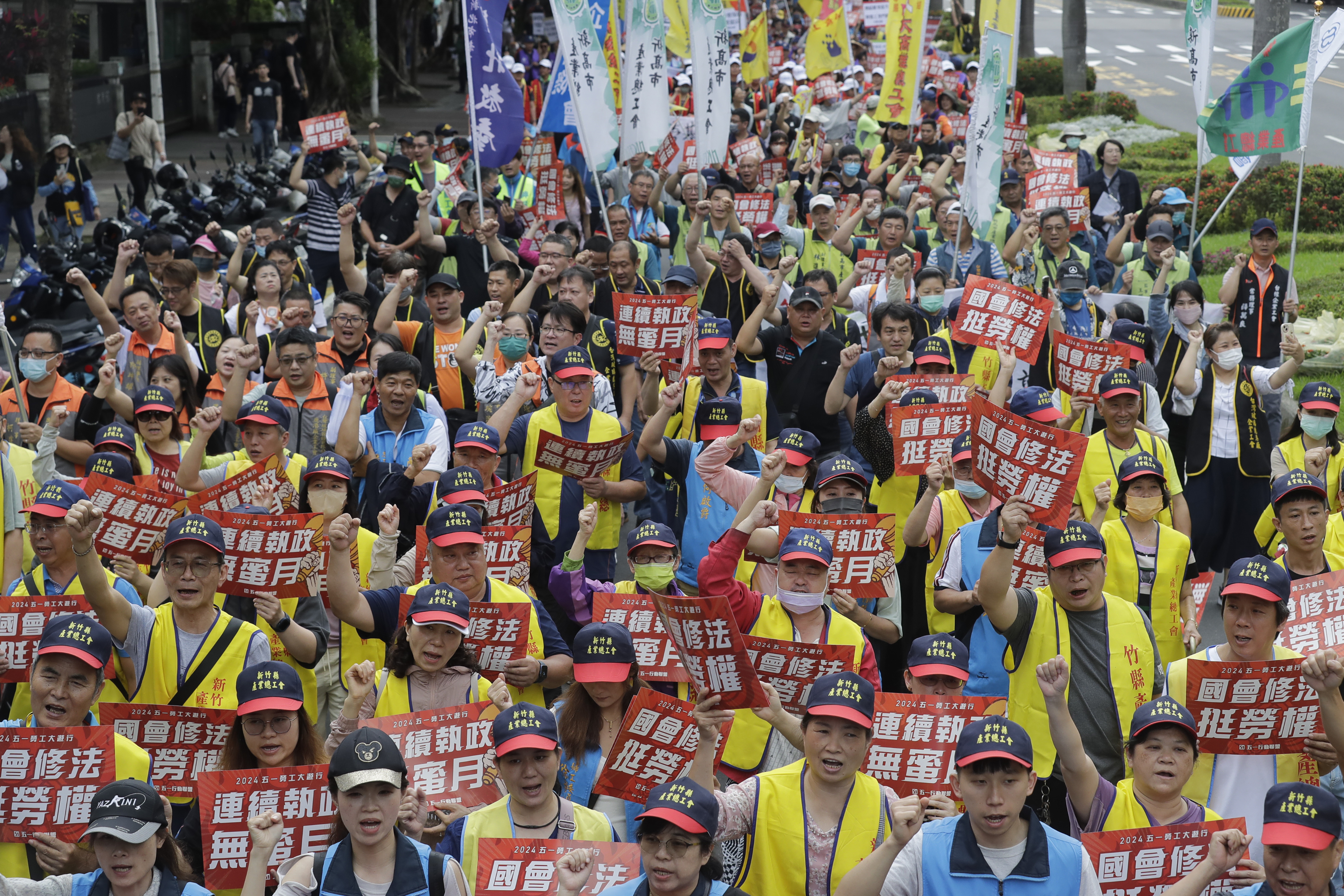 Photos: May Day rallies across Asia demand improve