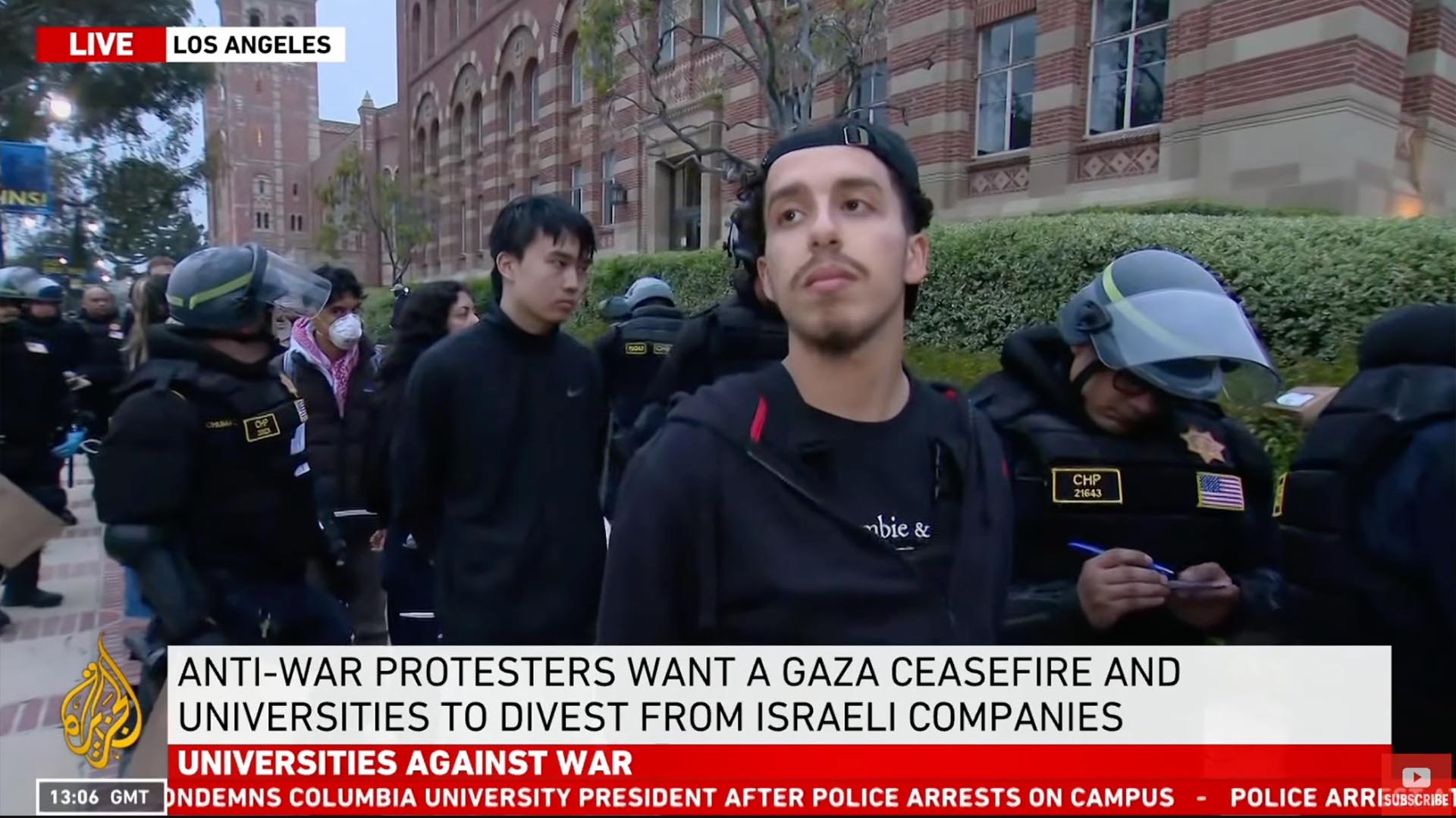Protester at UCLA: ‘This is not the end’ | Israel War on Gaza