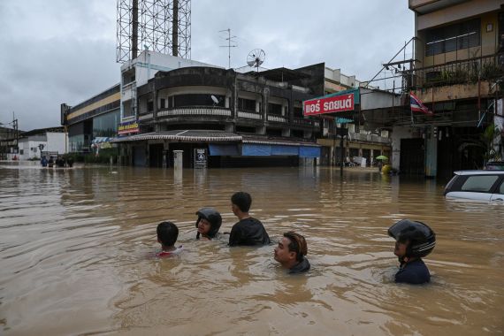 Floods toll rises in southern Thailand