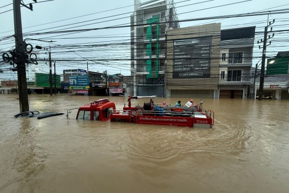 Floods toll rises in southern Thailand