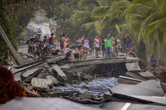 Aftermath of Typhoon Fung-wong in Philippines