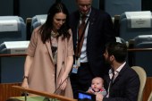 Ardern had not disclosed the date of her wedding with longtime partner and fishing-show host Clarke Gayford, but it was rumoured to be imminent until the new restrictions were announced on Sunday [File: Carlo Allegri/Reuters]