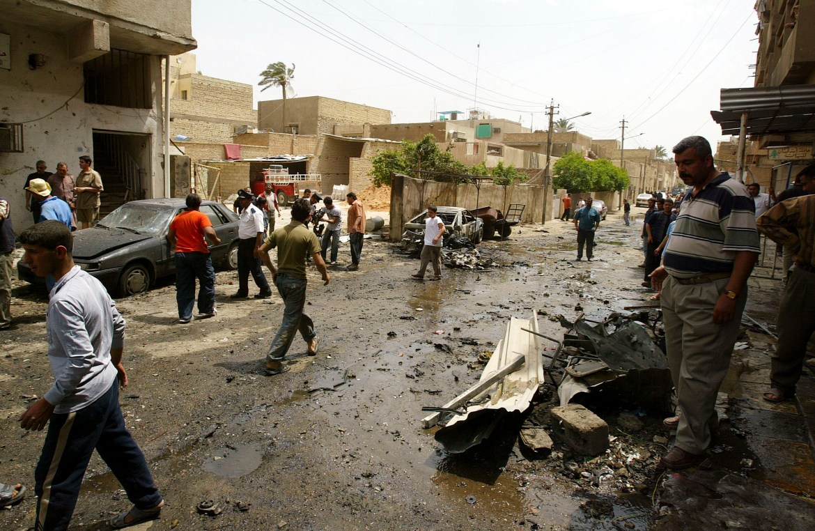 April 18, 2007 - "The street was transformed into a swimming pool of blood." - Shopkeeper Ahmed Hameed, witness to a car bombing in Baghdad that killed 140 people.